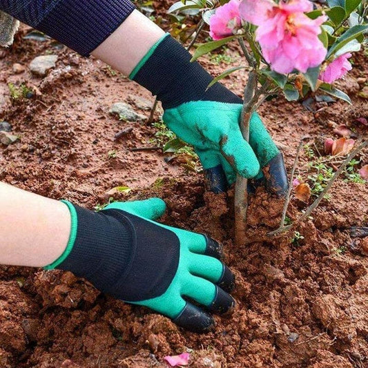 Gants de Jardinage Polyvalents - Griffes pour Creuser Intégrées